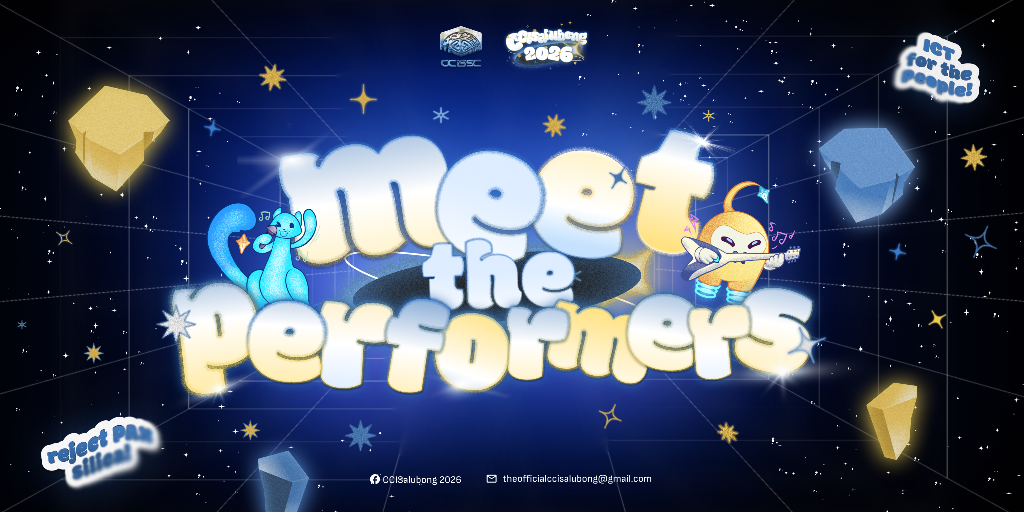 Meet the Performers — CCISalubong 2026