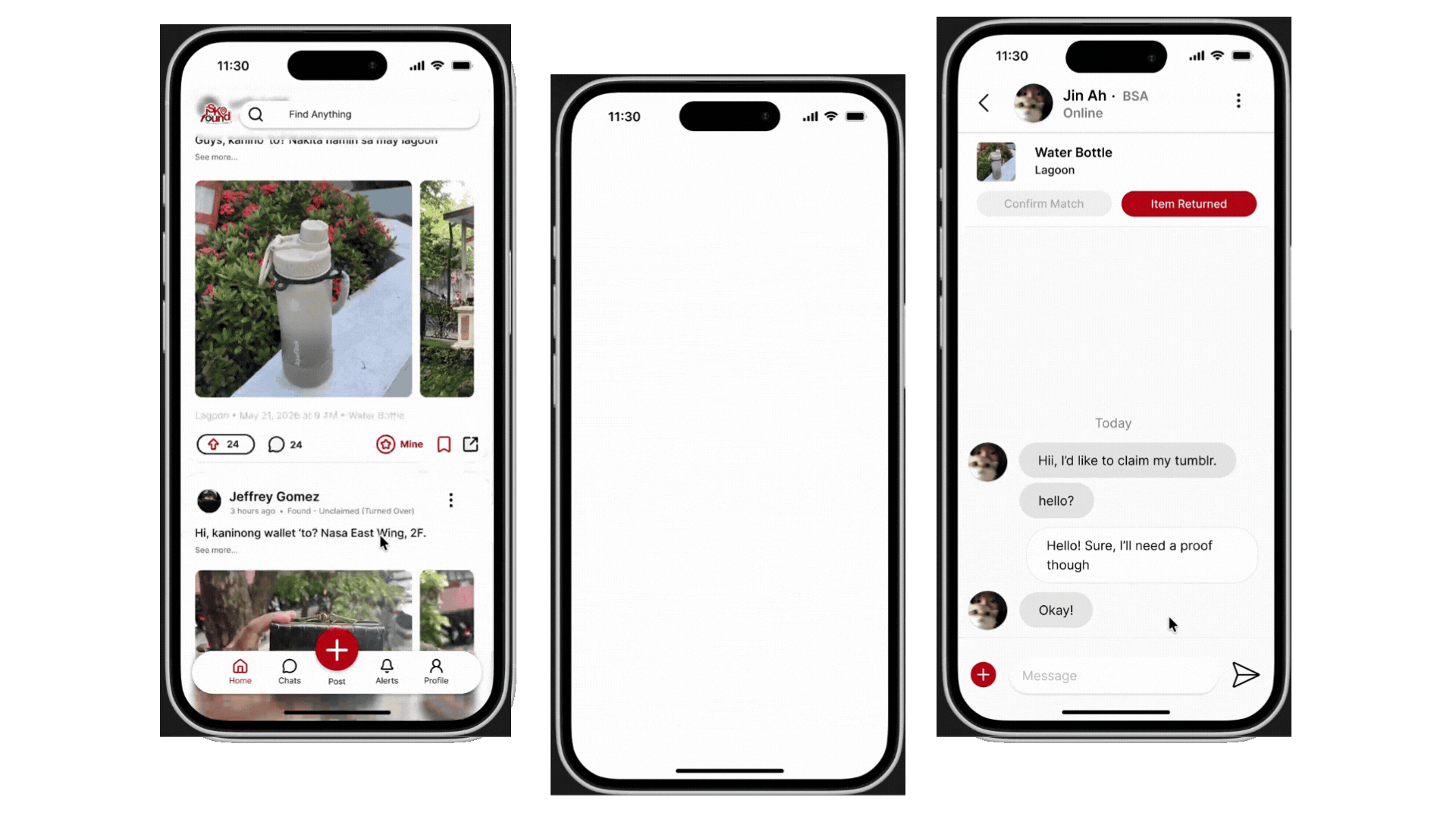 iSKOFound UI/UX Mockup